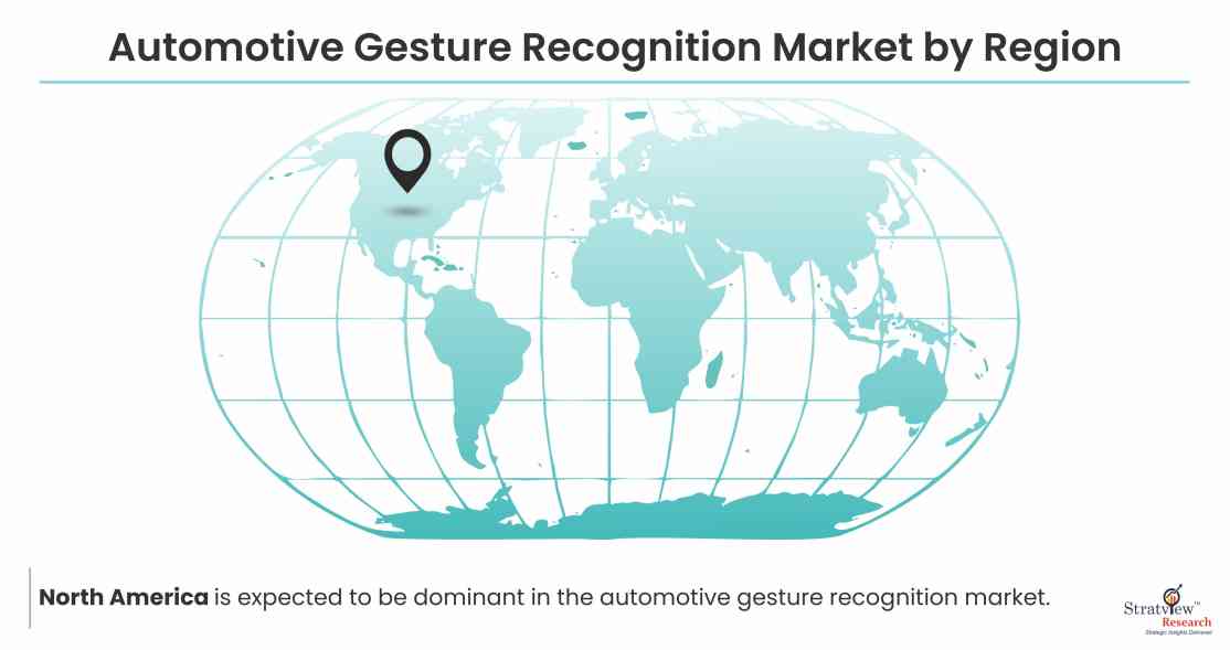 Automotive Gesture Recognition Market by Region